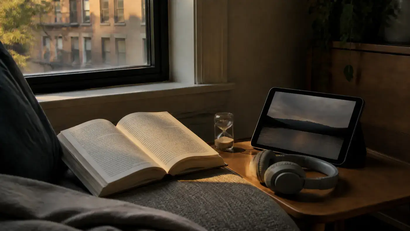 How to find time for books, films, and new experiences
